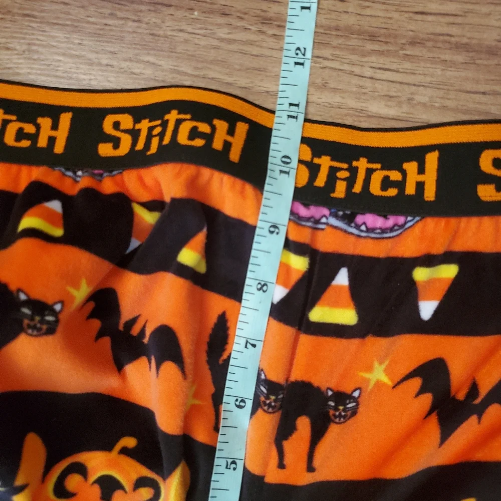 Disney Lilo & Stitch Pajama Pants Size Medium Halloween Flannel - Picture 7 of 8